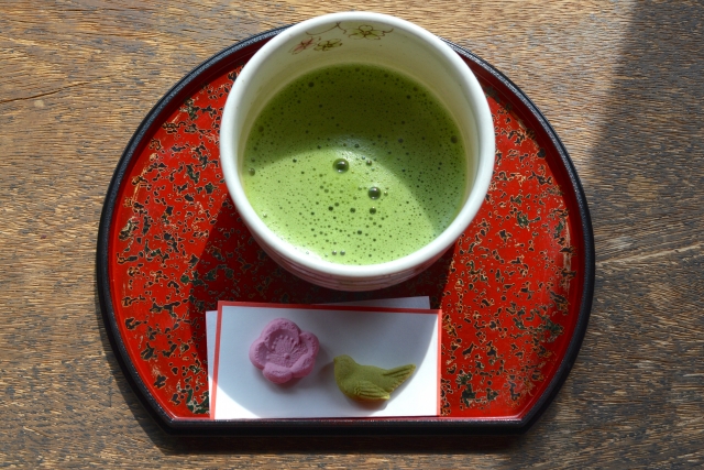 日本のお抹茶